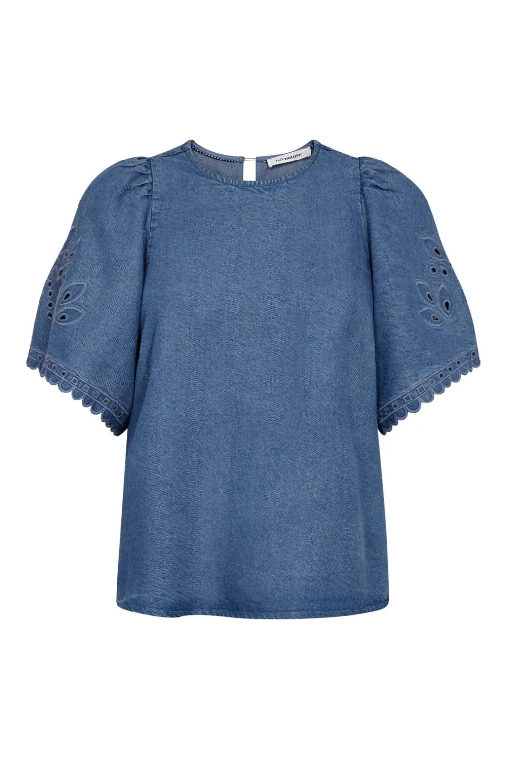 Tillycc Emb Ss Blouse 45057