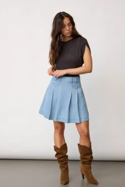 Tillycc Pocket Ple Mini Skirt 44070