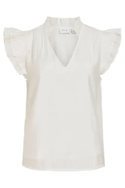 Vianu S/L V-Neck Top/Rn