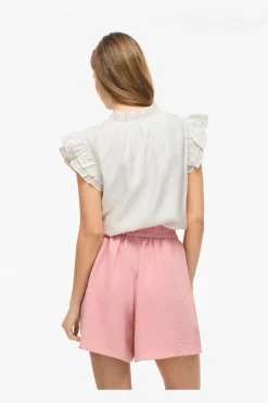 Vianu S/L V-Neck Top/Rn