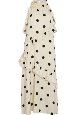 Viclaire S/L Rose Midi Dress Ro