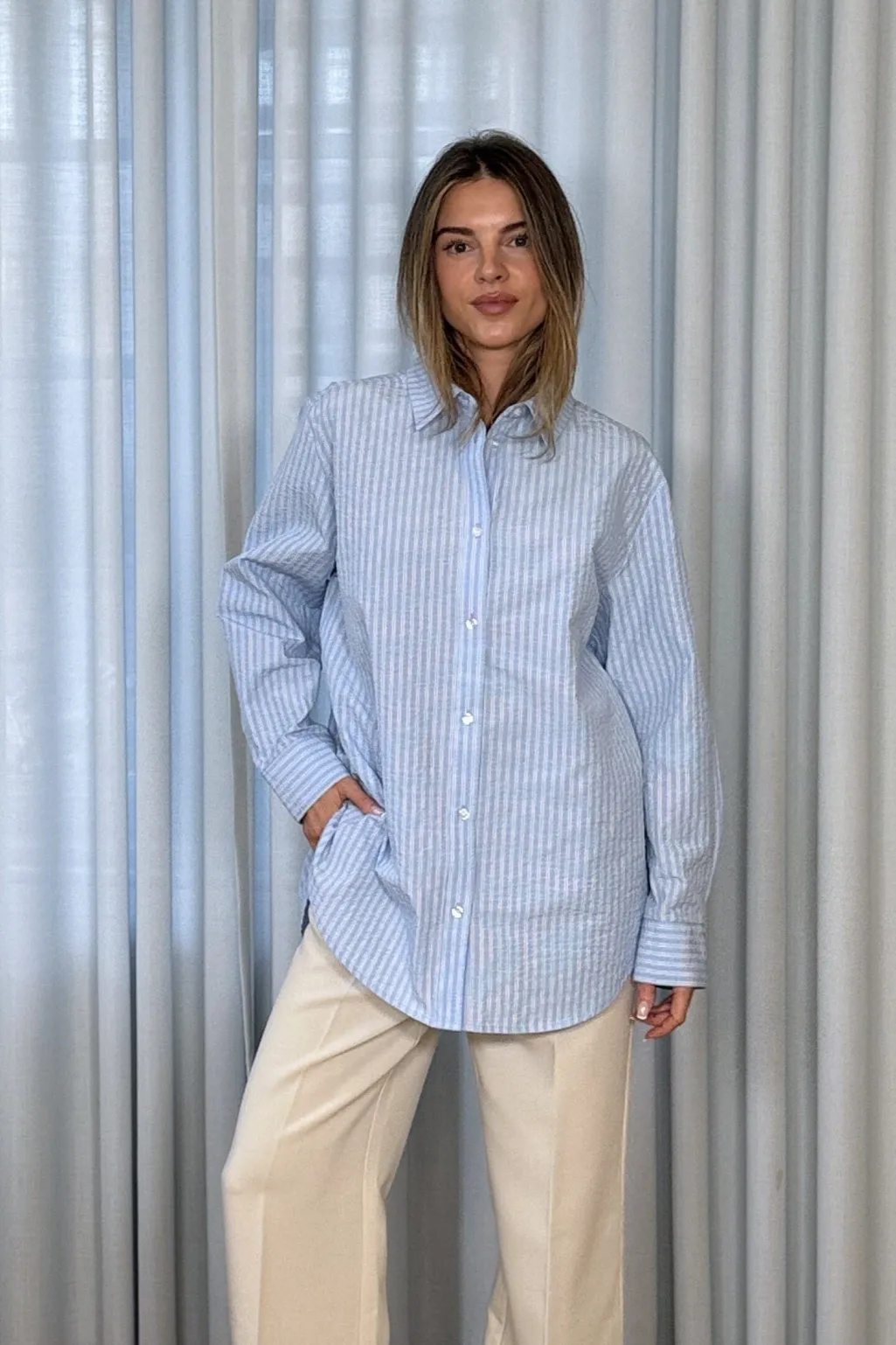 Viggemd Stripe Shirt 58993