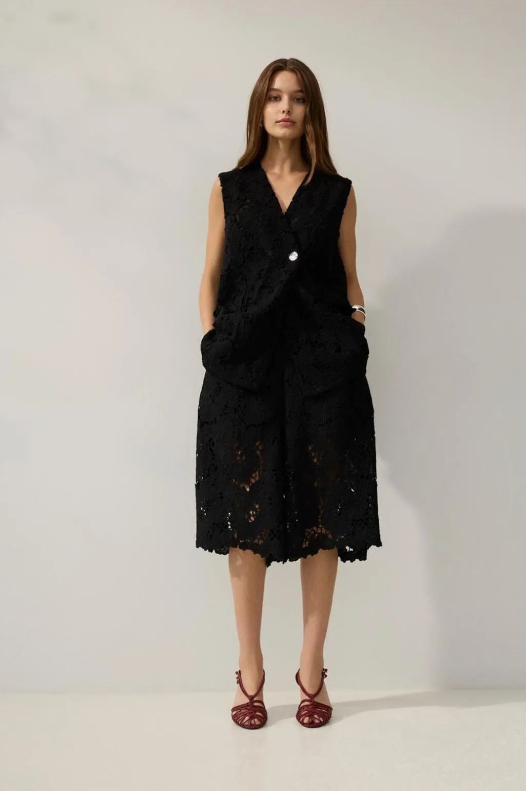 Vihylde Lace Vest
