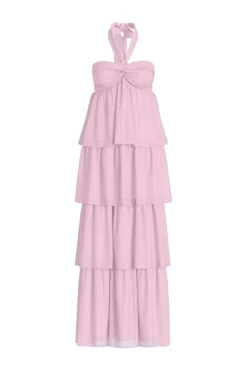 Vilea Halterneck Layered Dress/Dc/Ka