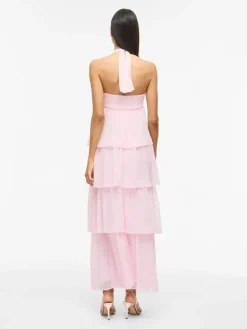 Vilea Halterneck Layered Dress/Dc/Ka