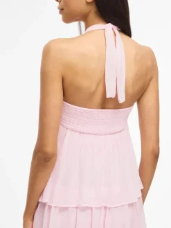 Vilea Halterneck Layered Dress/Dc/Ka