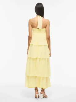 Vilea Halterneck Layered Dress/Dc/Ka