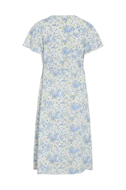 Vilovie S/S Wrap Midi Dress