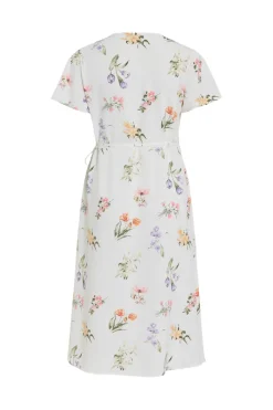 Vilovie S/S Wrap Midi Dress