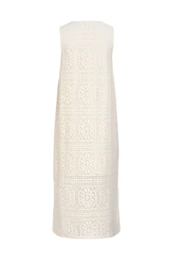 Vimerinda V-Neck S/L Midi Dress/Vol/Rs
