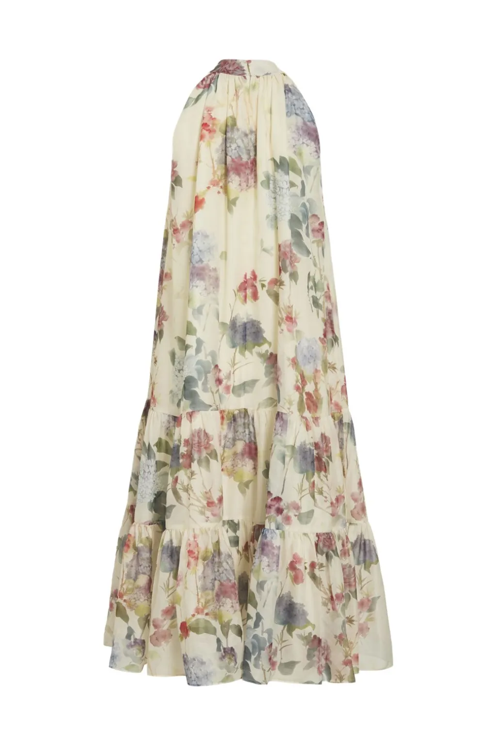 Vinia S/L Halterneck Midi Dress/Dc/Ka