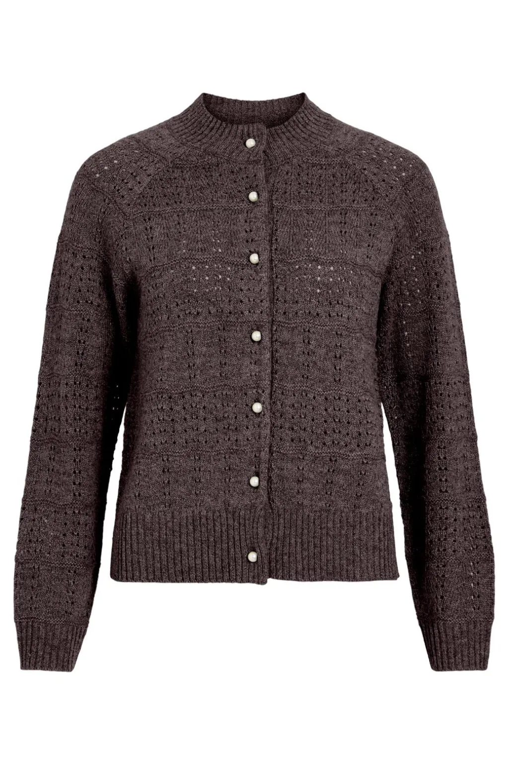 Visapna O-Neck L/S Knit Cardigan/Pb