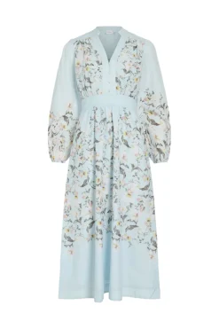 Vizanila Gil L/S Midi Dress/Dc/Ln