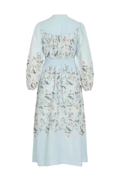 Vizanila Gil L/S Midi Dress/Dc/Ln
