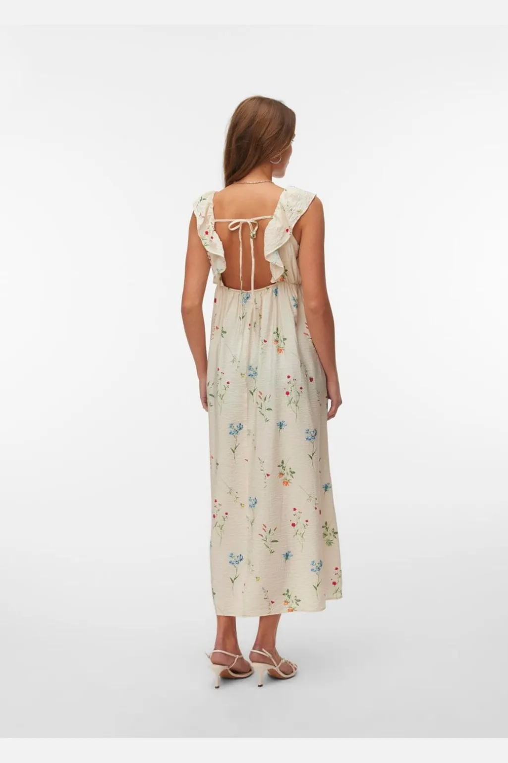 Vmjosie Sl Ankle Frill Dress
