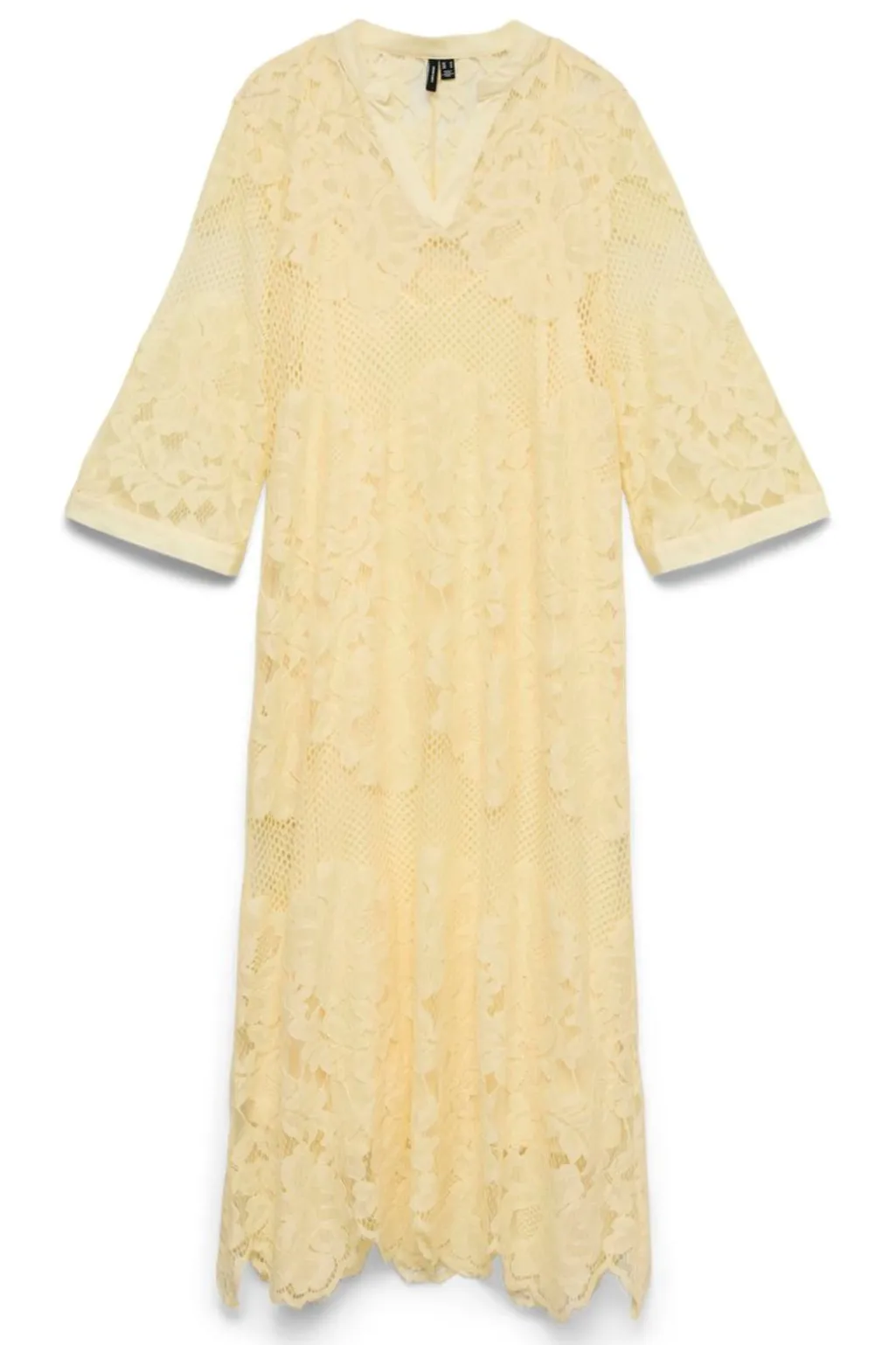Vmmaya Lace 7/8 V-Neck Dress