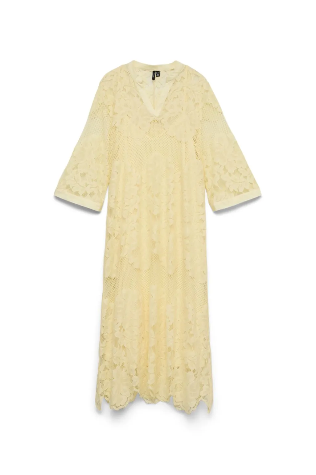 Vmmaya Lace 7/8 V-Neck Dress