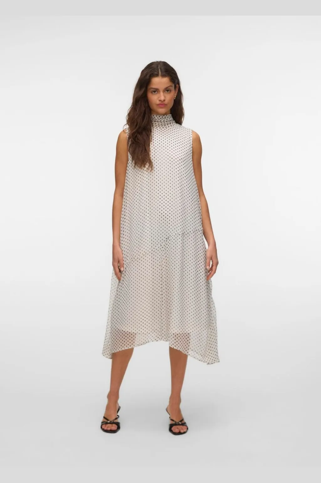 Vmsmilla Sl Halterneck Long Dress