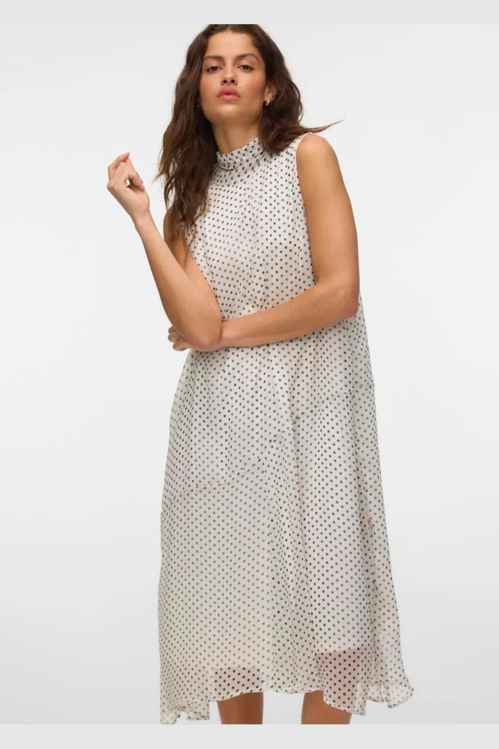 Vmsmilla Sl Halterneck Long Dress