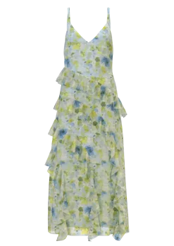 Vmsmilla Sl Long Frill Dress
