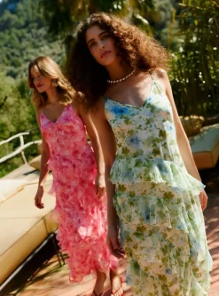 Vmsmilla Sl Long Frill Dress