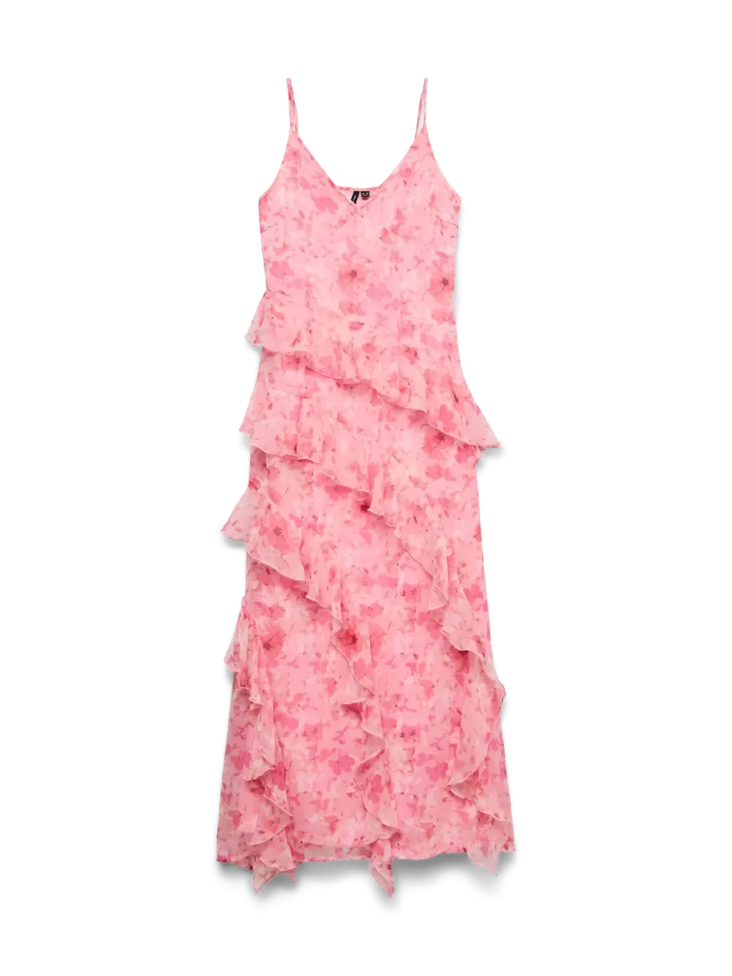 Vmsmilla Sl Long Frill Dress