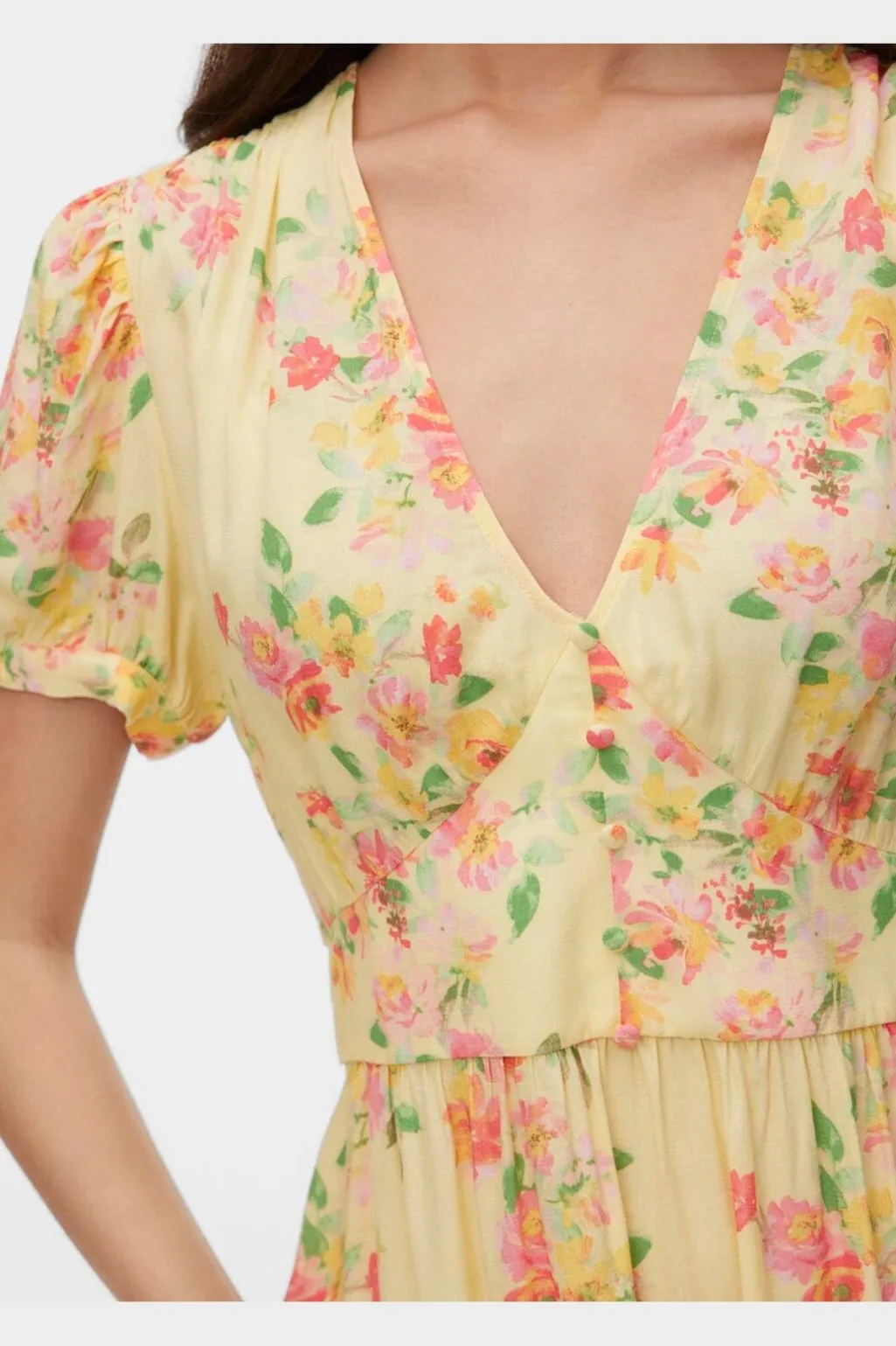 Vmvilma Holy Ss Short Dress