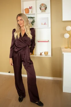 Vscomfy Pants Heavy Satin