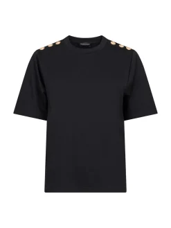 Vsgold Button Casual T-shirt