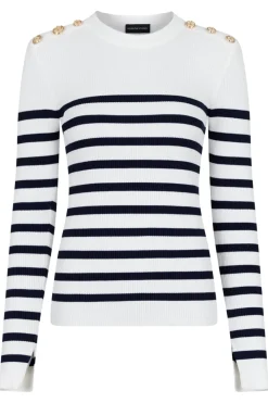 Vsgold Button Knit Blouse
