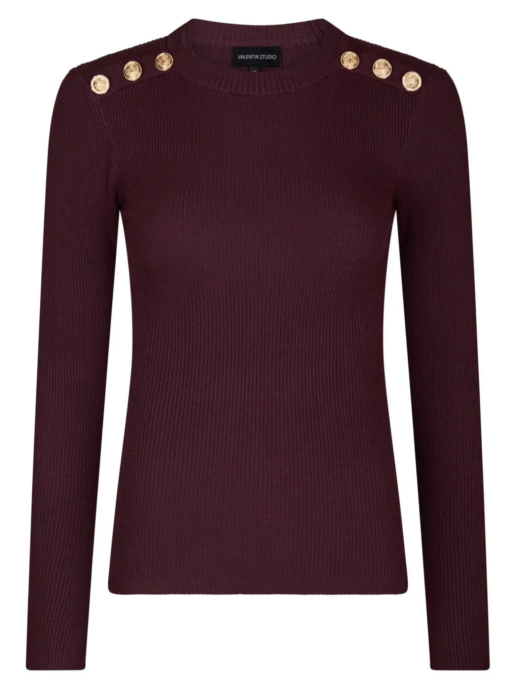 Vsgold Button Knit Blouse 160471