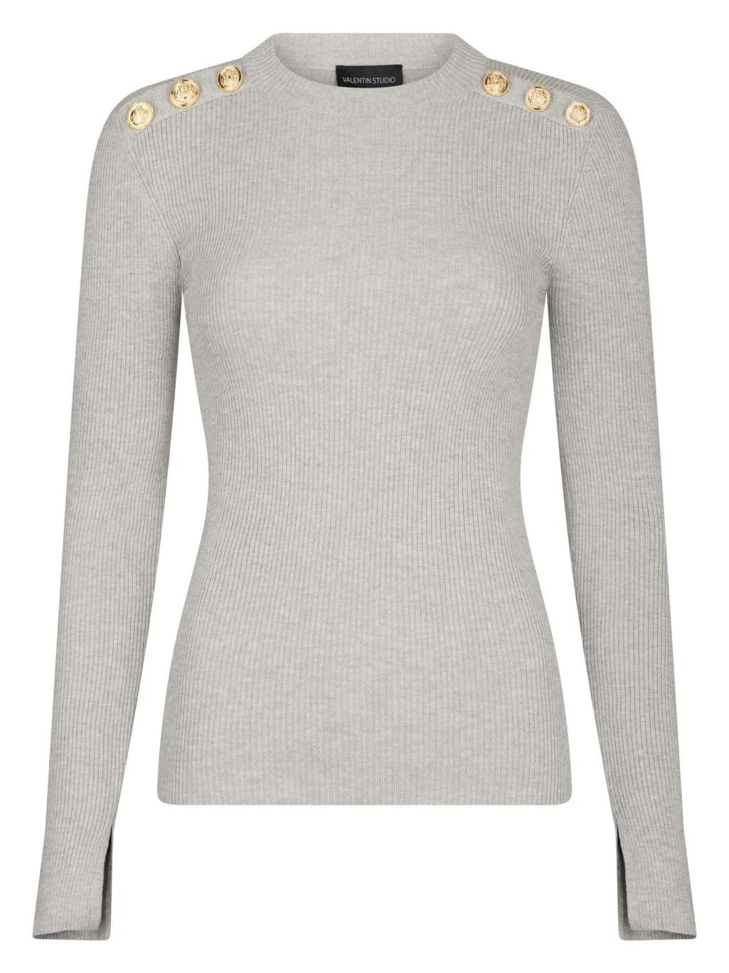 Vsgold Button Knit Blouse 160471