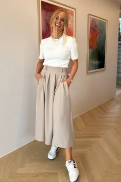 Vspleated Skirt