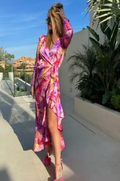 Vssenorita Watercolour Dress
