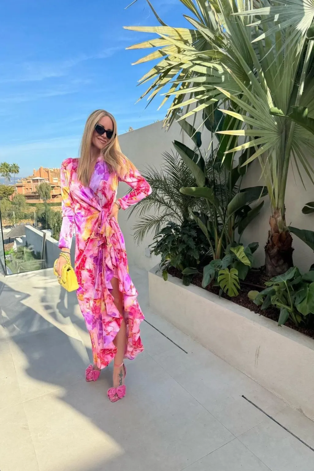 Vssenorita Watercolour Dress