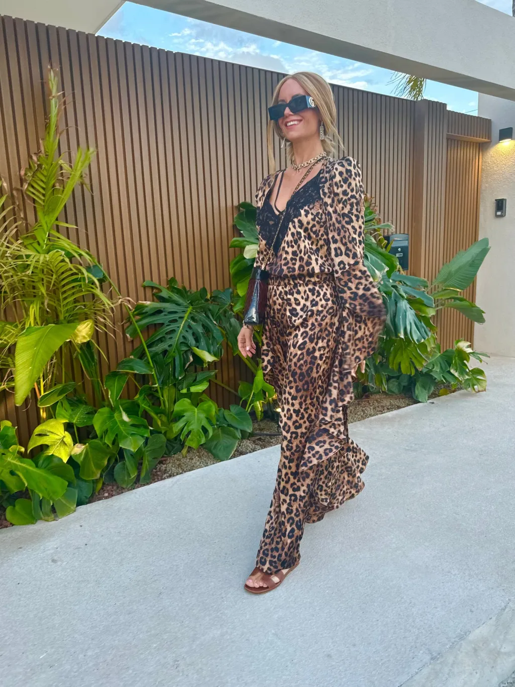 Vsstring Leopard Top