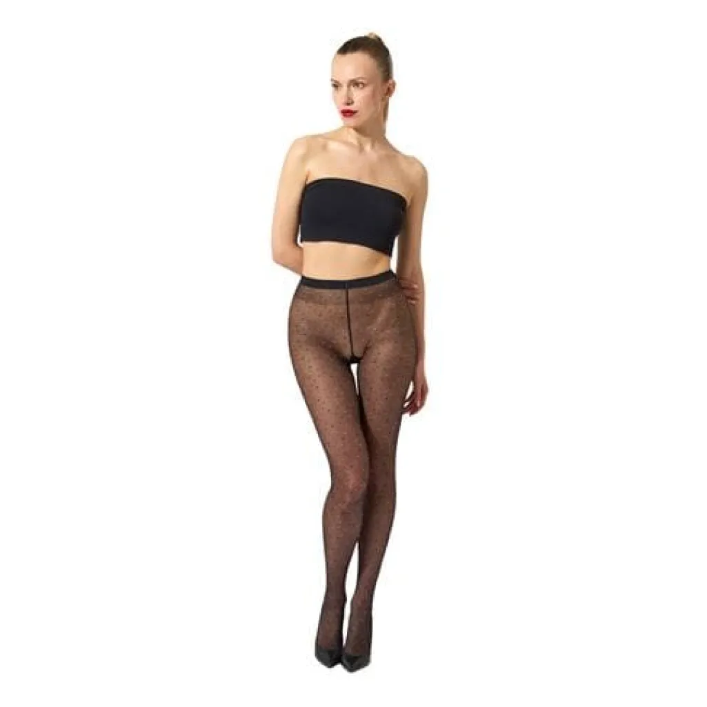 Wdmulticolored Dot Tights17656