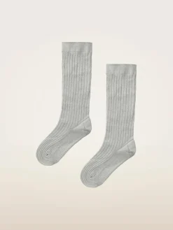 Wdshimmer Rib Knee-highs34427