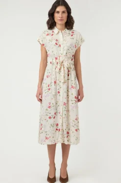 Yasasina Midi Belt Dress