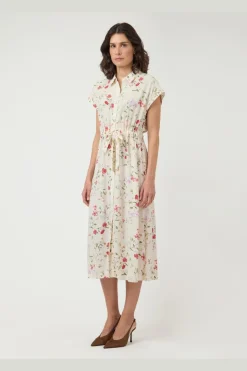 Yasasina Midi Belt Dress