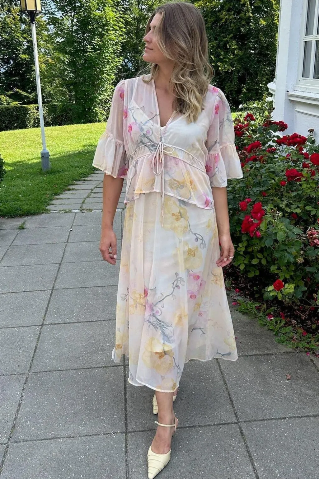 Yasblomina 2/4 Ankle Dress