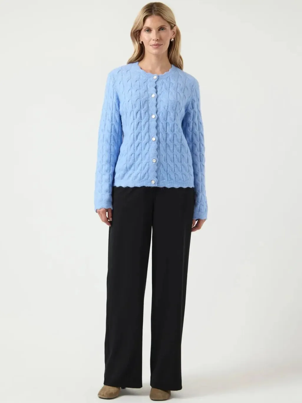 Yasbubera Ls Knit Cardigan
