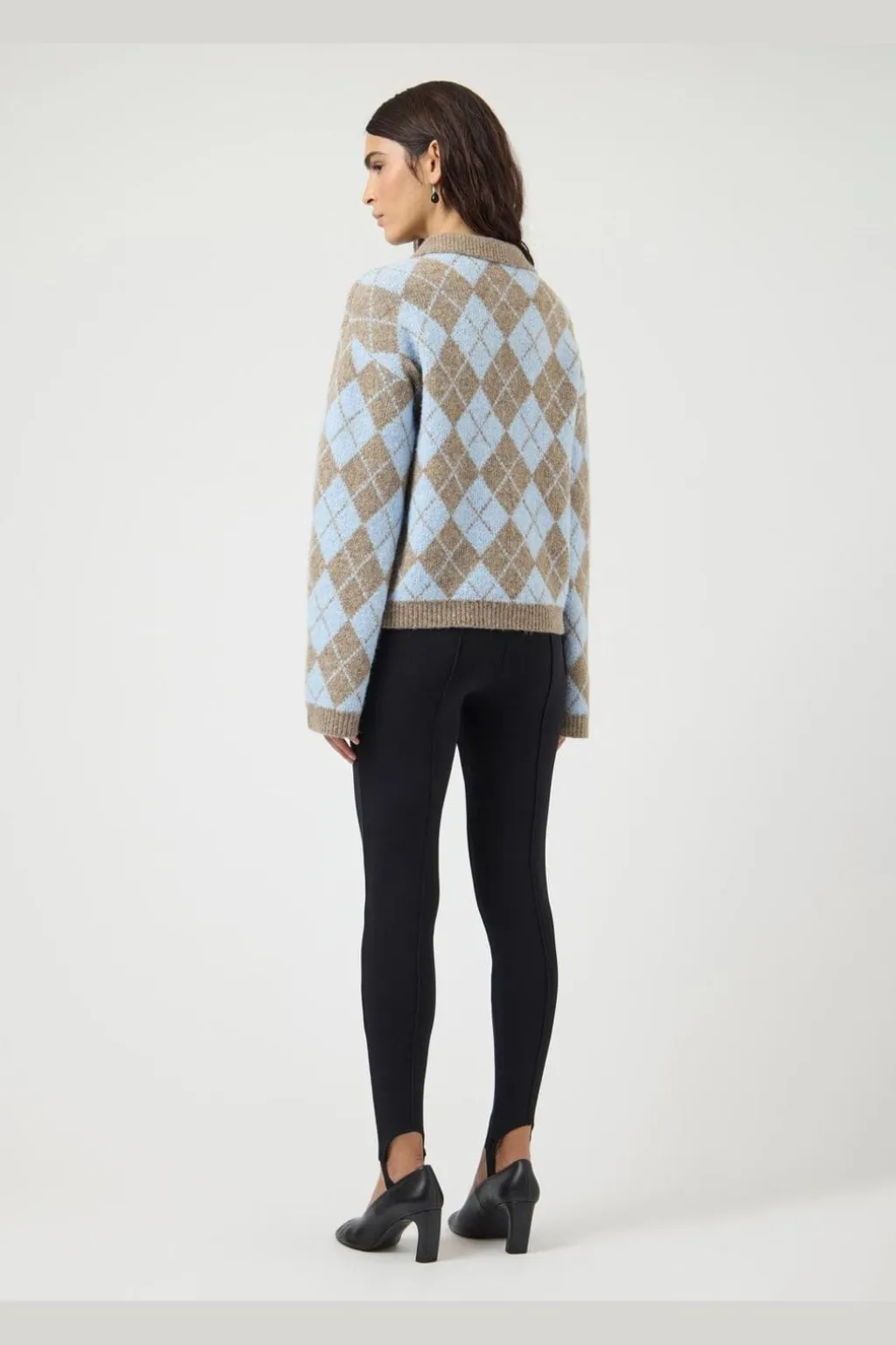 Yaschelli Ls Polo Knit Pullover
