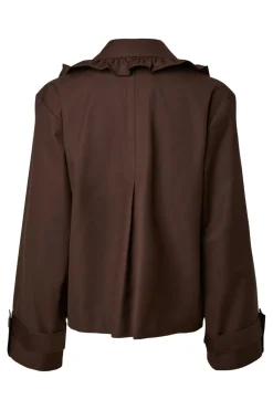Yaselsana Ls Short Trenchcoat