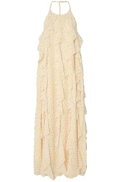Yasfinillo Halterneck Long Dress
