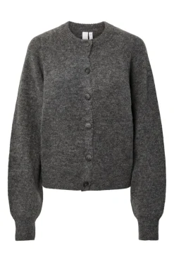 Yasjohi Ls Wool Blend Cardigan