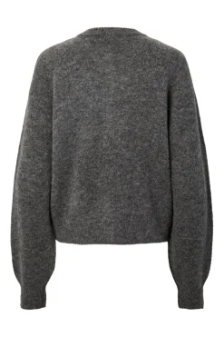 Yasjohi Ls Wool Blend Cardigan