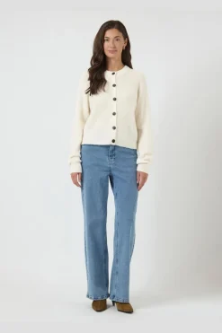 Yasjohi Ls Wool Blend Cardigan