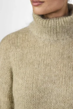 Yaslambi Ls Knit Rollneck Pullover