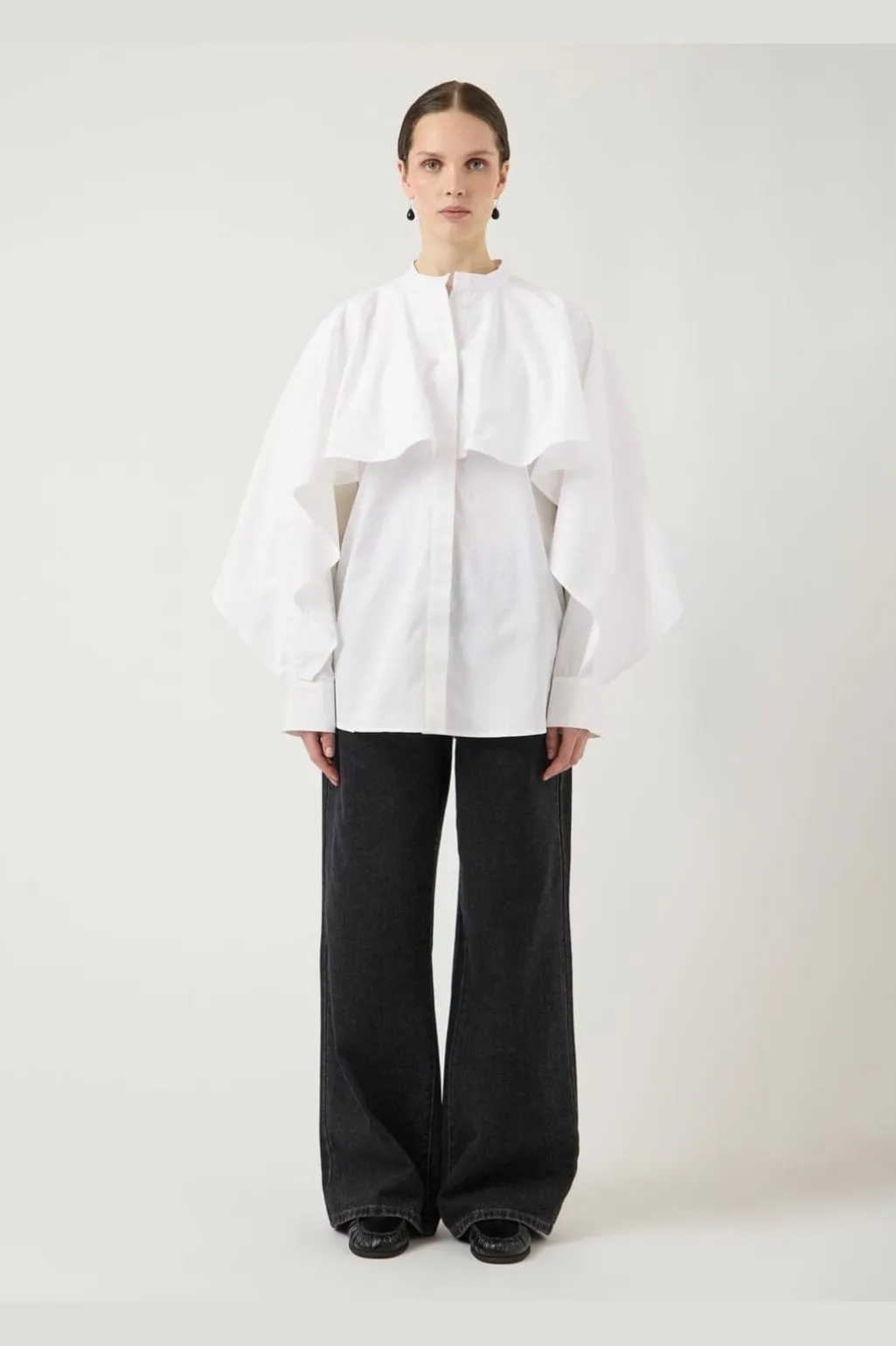 Yaslau Ls Cape Shirt